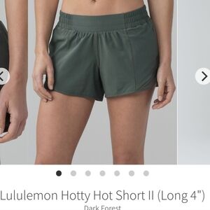 Lululemon hotty hot shorts